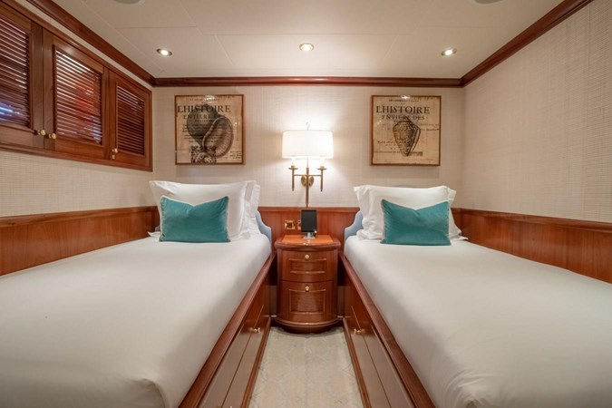 Lower Deck Port Forward Twin Stateroom