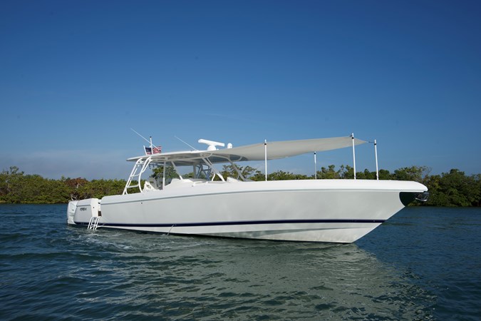 Sunshade - AUDACIOUS 47’ (14.33m) Intrepid, 475 Panacea, 2016