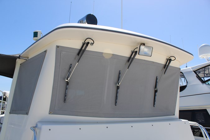 Brow overhang for increased visiblity