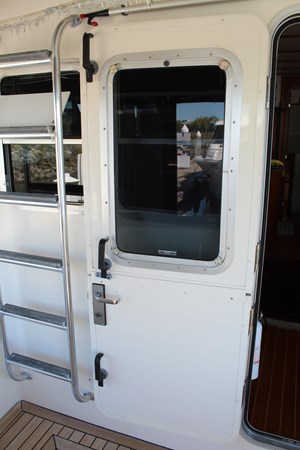 Two piece Dutch salon door