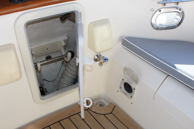 Emergency, manual bilge pump