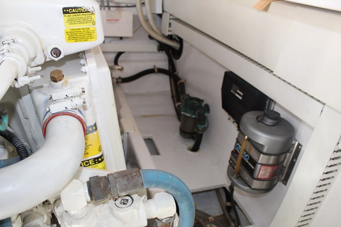 Sanitary Viking engine room