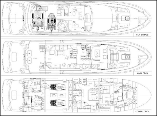92' Paragon 2006 - Layout Drawing