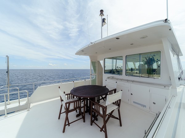 Boat Deck Dining and Grill Area