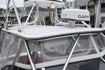 Tower forward flood light, dome radar