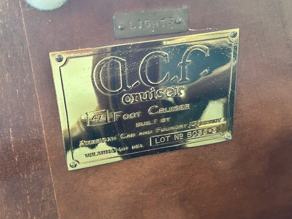 3_1930 47ft ACF Custom 47 Motor Yacht LIBERTE