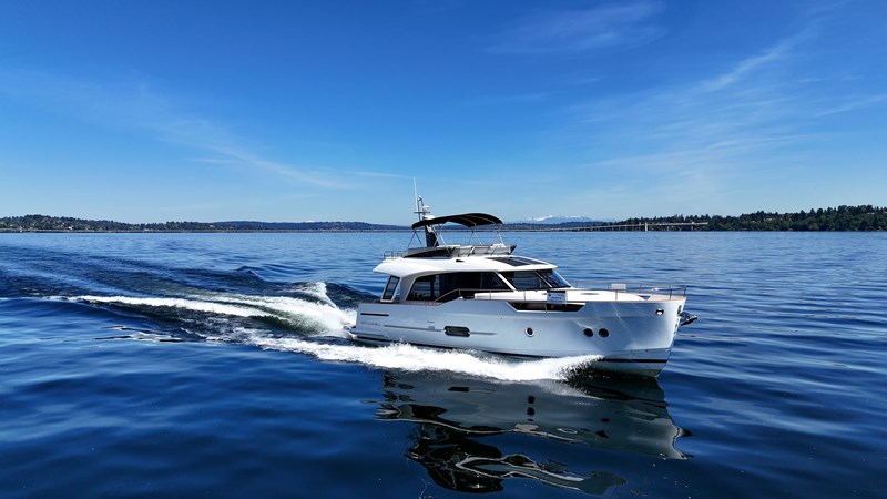 Greenline 48 Fly Hybrid Powered Yacht by Ocean Pacific Yachts