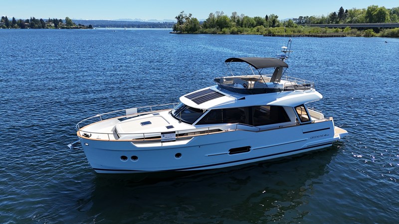 Greenline 48 Fly Hybrid Powered Yacht by Ocean Pacific Yachts