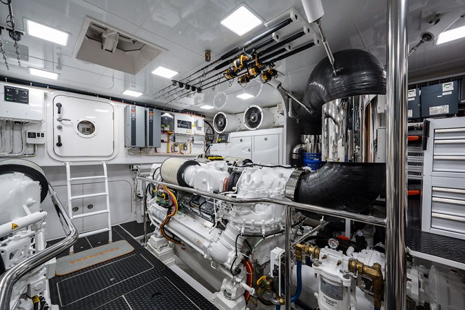 Port Engine Looking Aft