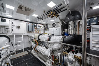 Port Engine Looking Aft