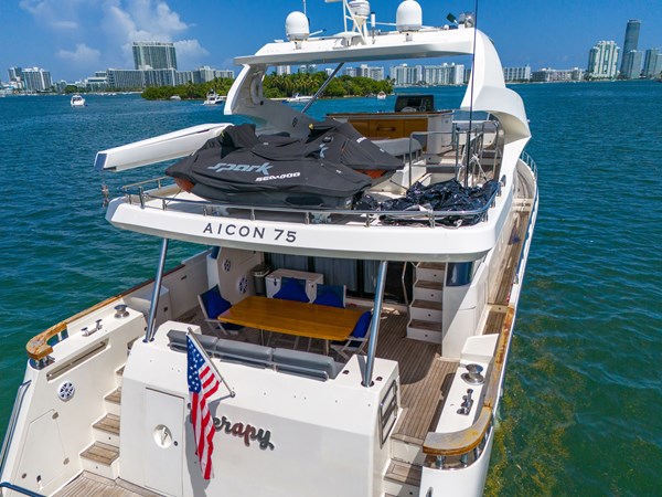75' Aicon Yacht Drone-20