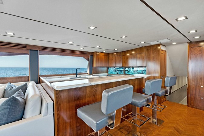 2018 Viking 80 Skybridge 'Team Mayhem'