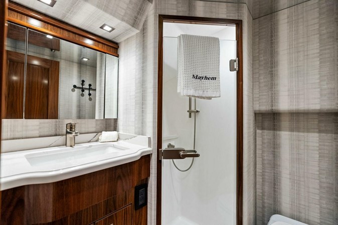 2018 Viking 80 Skybridge 'Team Mayhem'