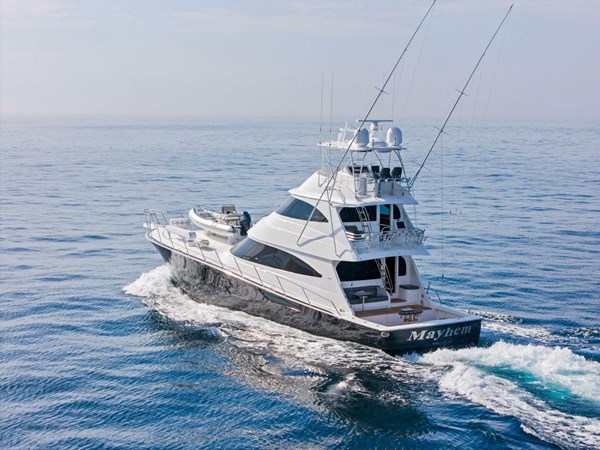 2018 Viking 80 Skybridge 'Team Mayhem'