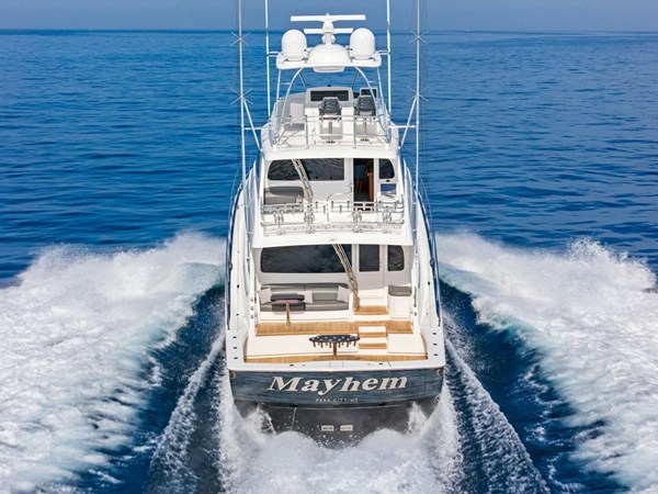 2018 Viking 80 Skybridge 'Team Mayhem'
