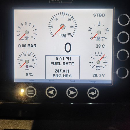 Engine hours - Stbd (Sep 2024)