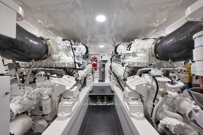 2024 Viking 68 Convertible- GYS TRADE- Engine Room