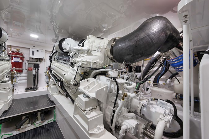 2024 Viking 68 Convertible- GYS TRADE- Engine Room