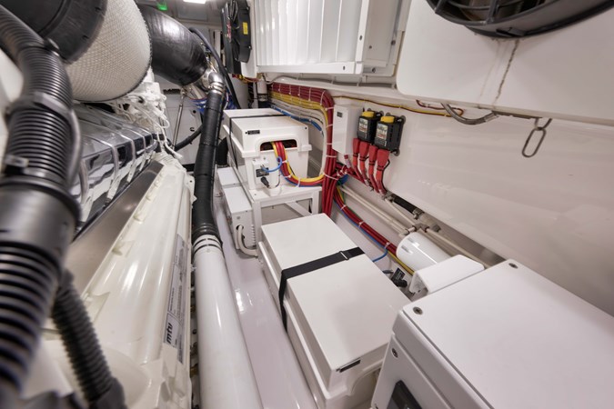 2024 Viking 68 Convertible- GYS TRADE- Engine Room