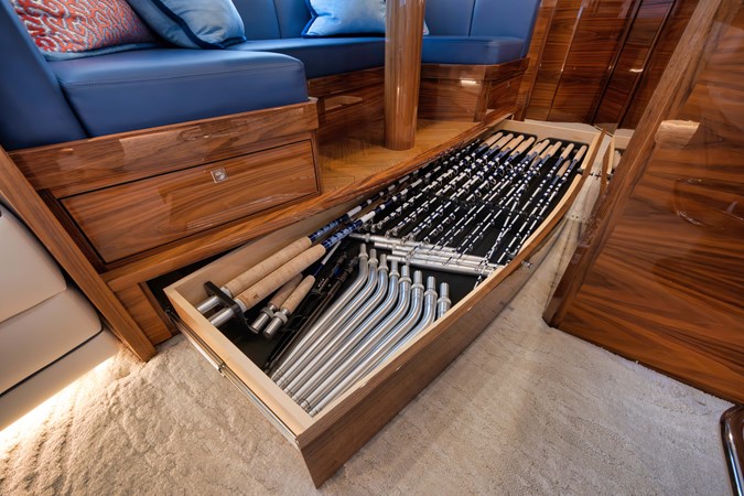 2024 Viking 68 Convertible- GYS TRADE- Rod Storage