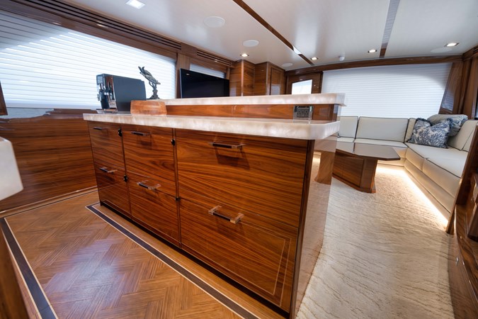 2024 Viking 68 Convertible- GYS TRADE- Galley