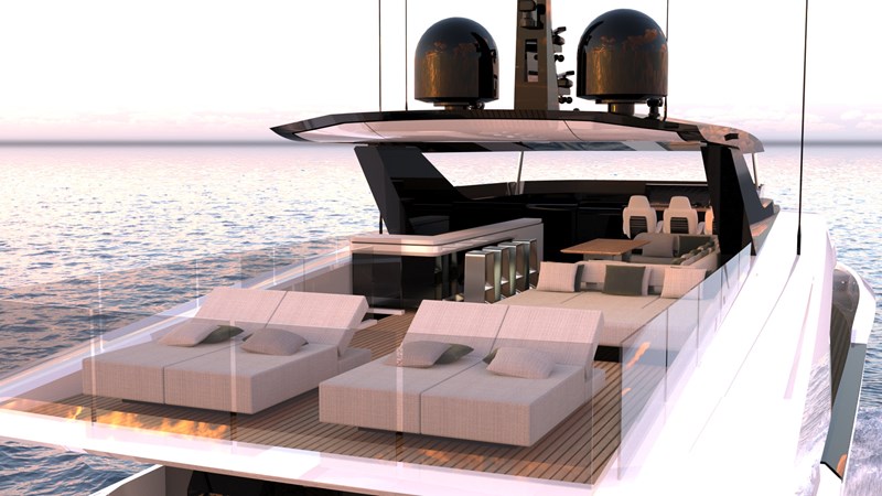 Tribale 120 Granturismo flybridge