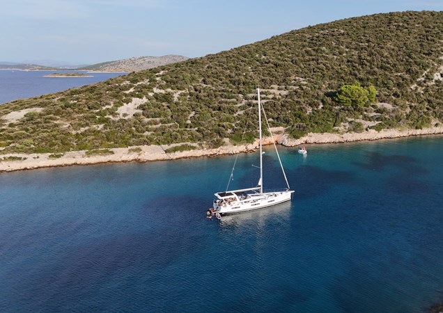 Schöne Buchten Segeln Jeanneau 60