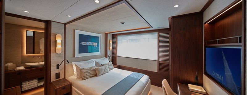Port aft guest cabin