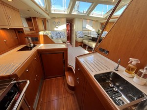 Galley facing forward