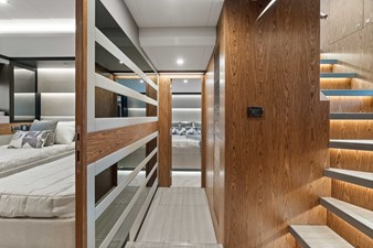 Horizon V68-Hull 12 lower foyer and staircase.