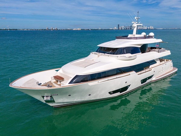 92' Ferretti Custom Yacht 'Davinci' _ Drone-11