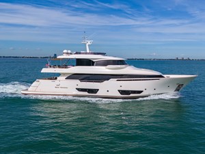 92' Ferretti Custom Yacht 'Davinci' _ Drone-2