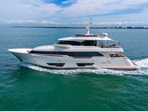 92' Ferretti Custom Yacht 'Davinci' _ Drone-7
