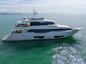 92' Ferretti Custom Yacht 'Davinci' _ Drone-22