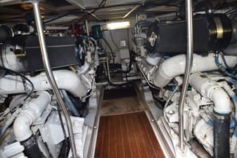 Engine room, Detroit Diesel 8v92s