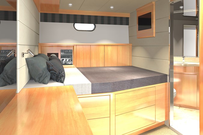 Crew rendering of next launch