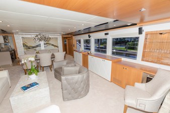 Salon starboard side