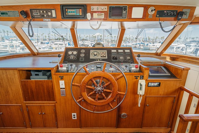 Pilothouse looking forward