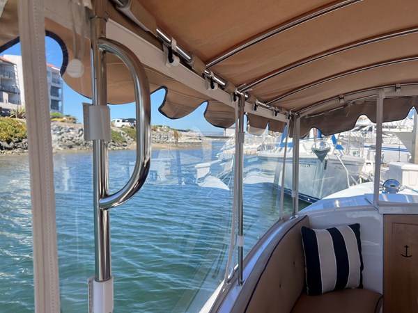 Port stainless steel safety handrail