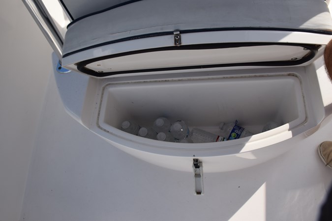Insulated Cooler Under Forward Console Seat