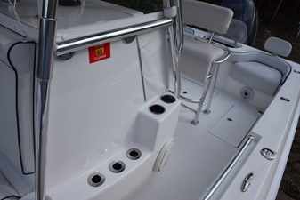 Port Side Deck and Aft Molded Seat, Removable Backrest