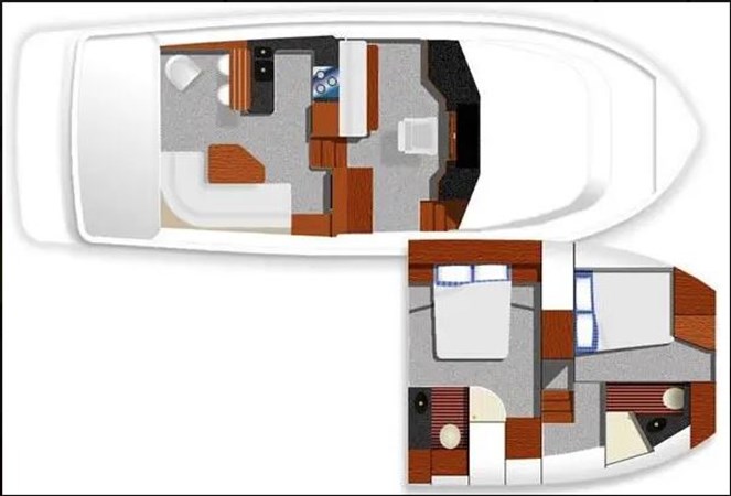2006 American Tug 41: Layout