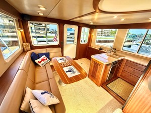 2006 American Tug 41: Salon Looking Aft