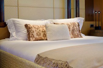Egyptian cotton and silk blend in harmoniously