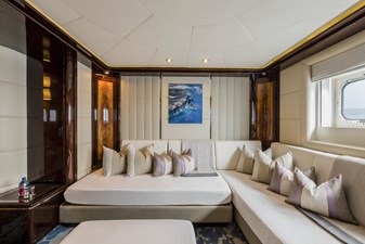 Lower Deck Twin configured as lounge of VIP suite
