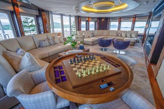 Sky lounge cinema and game table