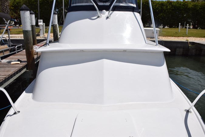 Deckhouse windows were sealed with fiberglass