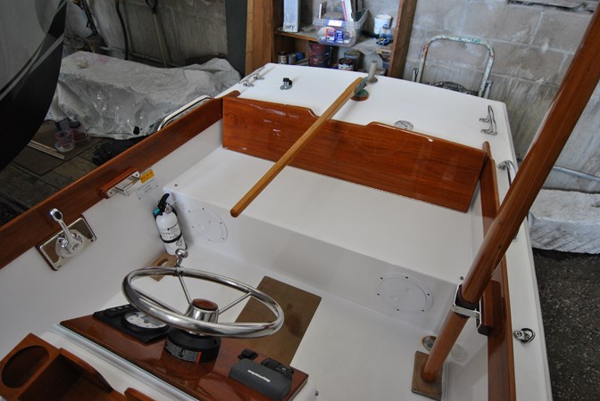 Stern Seat and Steering