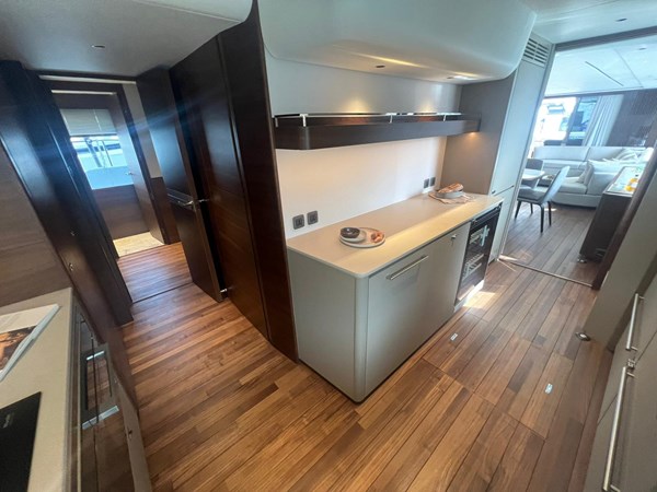 Princess Y95 Main Deck Galley