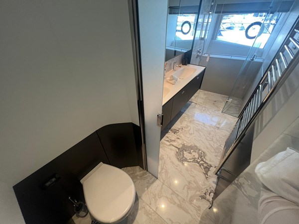 Princess Y95 Owner Cabin Restroom